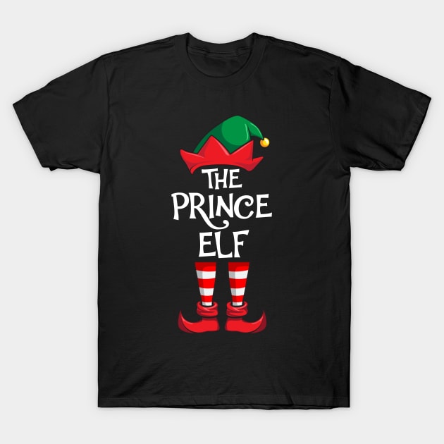 Prince Elf Matching Family Christmas T-Shirt by hazlleylyavlda